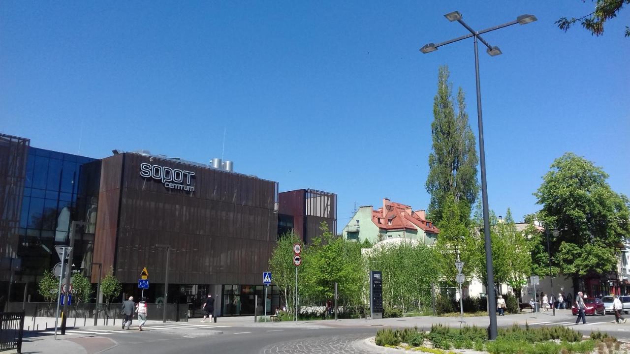 Studio Four - Prywatne Wejscie I Taras W Centrum Sopotu ภายนอก รูปภาพ